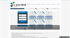 Desktop Screenshot of e-societe.com